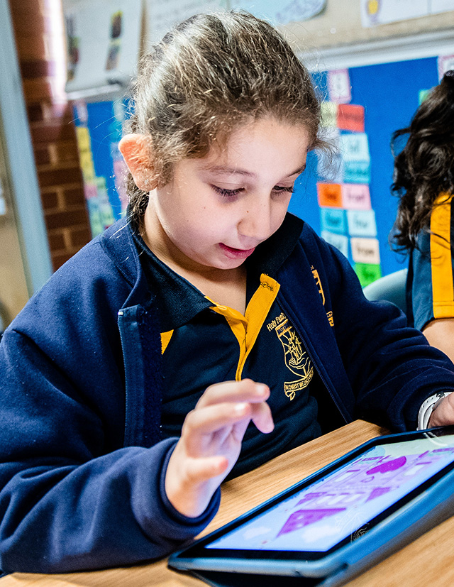 Enrolment at Holy Family Primary Granville