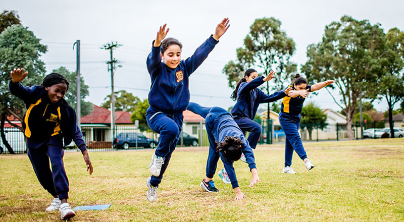 Grass Play Area - Holy Family Primary Granville
