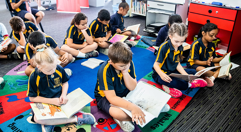 School Library - Holy Family Primary Granville