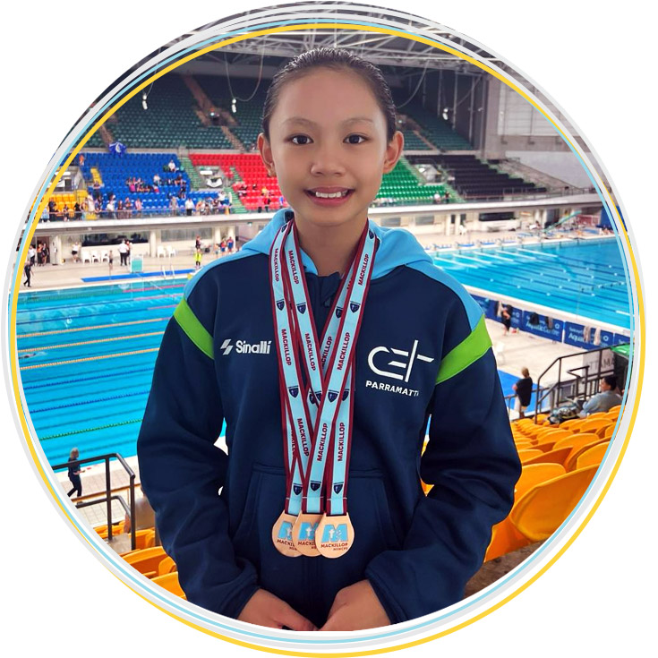 Holy Family Catholic Primary East Granville Swimming Champion