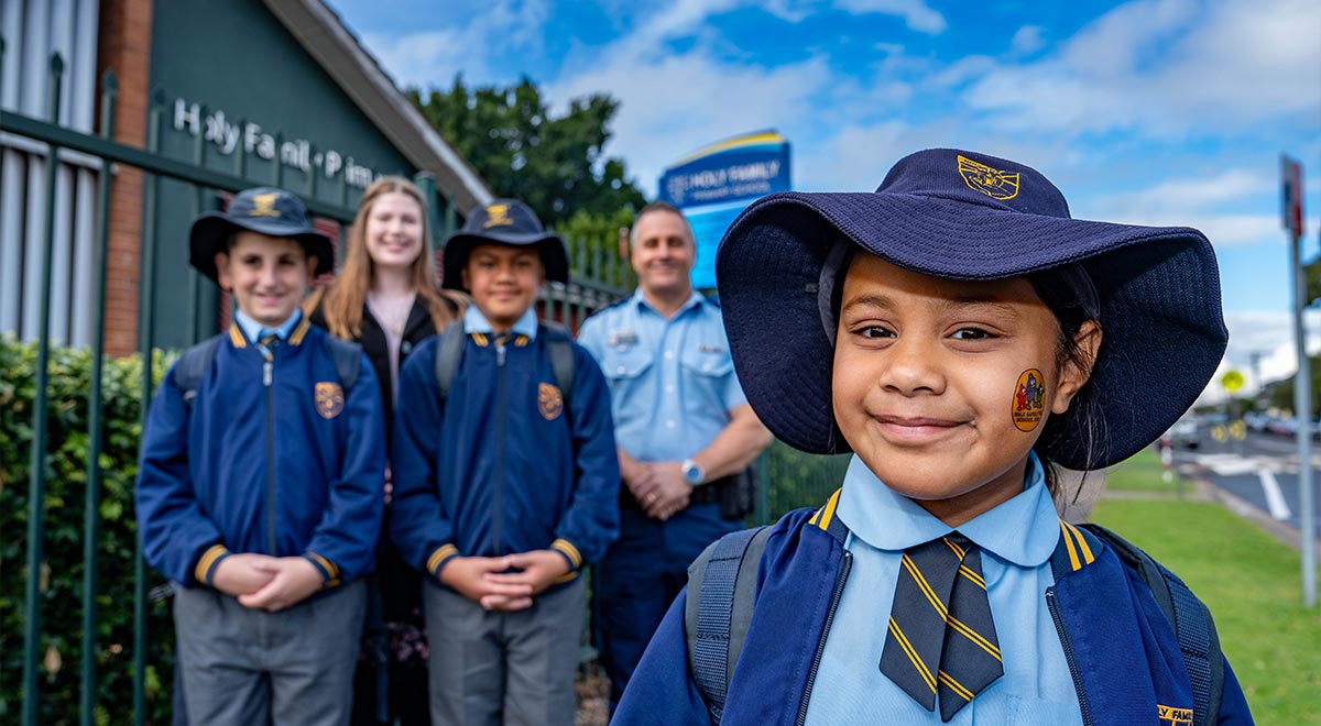 Holy Family Primary East Granville is a safe and nurturing environment for your family